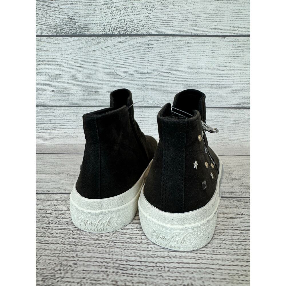 Blowfish Women's Black Wave-Zip Platform Sneaker Booties Size 10 - Picture 4 of 11